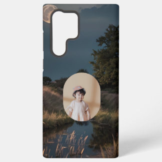Serene Moonlight Landscape Case Samsung Galaxy Hoesje