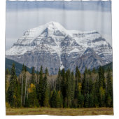 Serene Mountain, Canadian Mount Robson Douchegordijn (Voorkant)