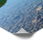 Serene Mountain Lake Reflection Poster (Hoek)