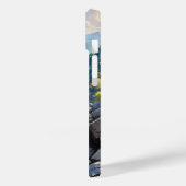 Serene Mountain Waterval Landschap Case-Mate iPhone Case (Achterkant / Links)