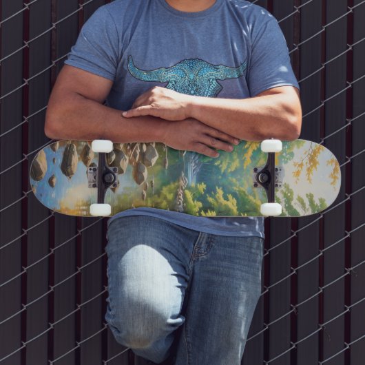 serene Natuur Persoonlijk Skateboard (Buiten 3)