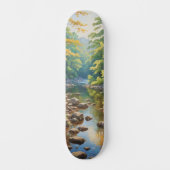 serene Natuur Persoonlijk Skateboard (Voorkant)