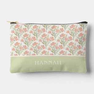 Serene Neutrale Bloemen Monogrammen Etui