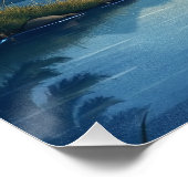 Serene Nightscape Perfect Poster (Hoek)