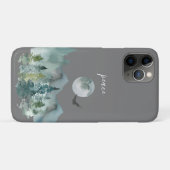 Serene Nighttime Mountain Landscape Peace Case-Mate iPhone Case (Achterkant (horizontaal))