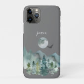 Serene Nighttime Mountain Landscape Peace Case-Mate iPhone Case (Achterkant)