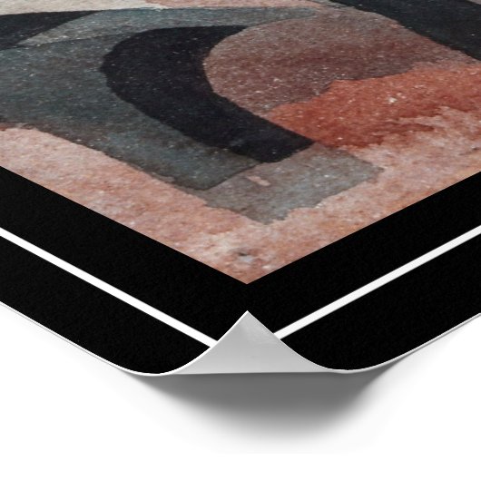 Serene Oasis: Dry Cooler Garden van Paul Klee Poster (Hoek)