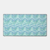 Serene Oceaan Aquarel  Bureaumat (Voorkant)