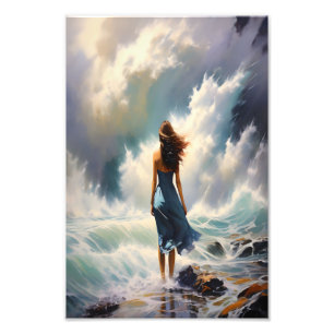 Serene Ocean Escape – Kustkunst Foto Afdruk