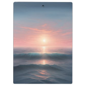 Serene Ocean Klembord (Achterkant)