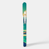 Serene oevers van Fuji Case-Mate iPhone Case (Achterkant / Links)