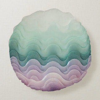Serene Ombre-kussen Rond Kussen