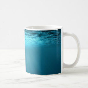 Serene Onderwater Scène Kustdecoratie Koffiemok