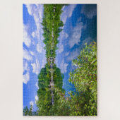 Serene op aarde en in de hemel legpuzzel (Verticaal)