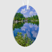 Serene op aarde en in de hemel ornament (voorkant)