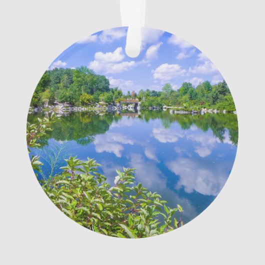 Serene op aarde en in de hemel ornament (achterkant)