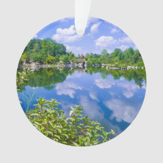 Serene op aarde en in de hemel ornament