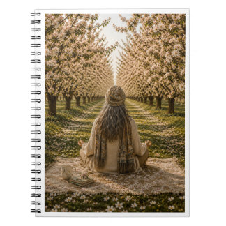 Serene Orchard Sticky Notes | Romantic Botanical  Notitieboek