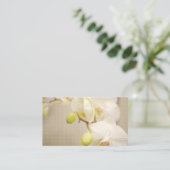 Serene Orchideeën Visitekaartje (Staand voorkant)