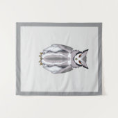 Serene Owl Wall Medium (50" x 60") Tapestry Wandkleed (Voorkant (horizontaal))