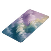 Serene Pastel Abstracte Golf Droomkunst Magneet (Linkerzijde)