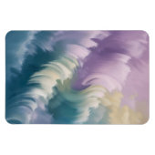 Serene Pastel Abstracte Golf Droomkunst Magneet (Horizontaal)
