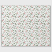 Serene Pastel Boeket Cadeaupapier (Vlak)