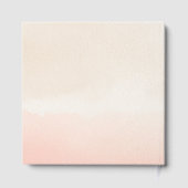Serene Pastel Gradiënt met Sterren Gastenboek (Achterkant)