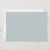 Serene Pastel Watercolor Boslandschap Kaart (Achterkant)