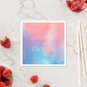 Serene Pastel Watercolor Mix Servet (Insitu)