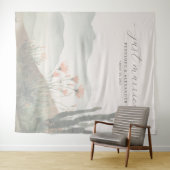Serene Pastel Waterverf Woestijn Landschap Wandkleed (In Situ (horizontaal))