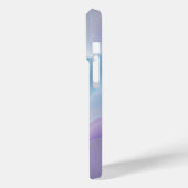 Serene pastelgolven Abstracte minimalistische vloe Case-Mate iPhone Case (Achterkant / Links)