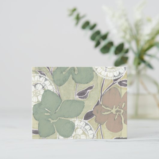 Serene Pastels II Briefkaart (Staand voorkant)