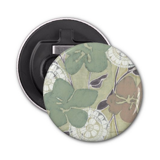 Serene Pastels II Button Flesopener (Voorkant)