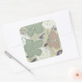 Serene Pastels II Vierkante Sticker (Envelop)