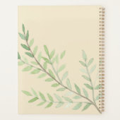 Serene Path Watercolor Daily Planner (Achterkant)