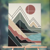 Serene Peaks Acryl Bord (Neutraal)