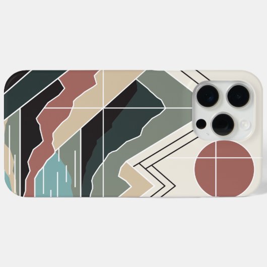 Serene Peaks Case-Mate iPhone Case (Achterkant (horizontaal))
