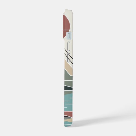 Serene Peaks iPhone 15 Case (Linkerkant)