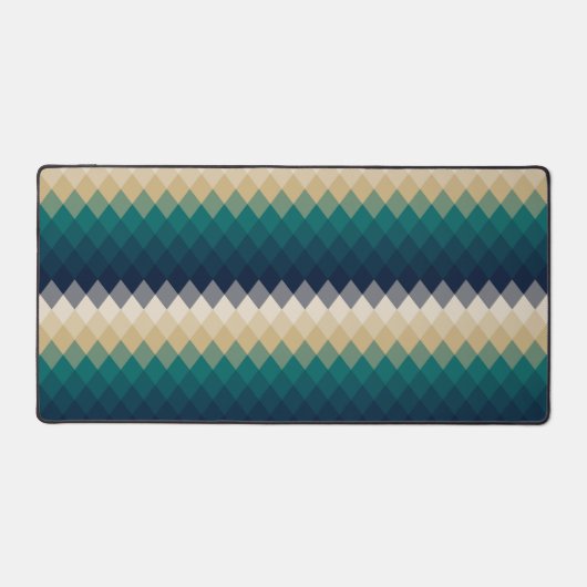 Serene Peaks Mosaic Deskmat Bureaumat (Voorkant)