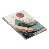 Serene Peaks Notitieboek (Rechterzijde)