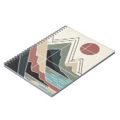 Serene Peaks Notitieboek (Linkerzijde)