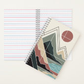 Serene Peaks Notitieboek (Binnen)