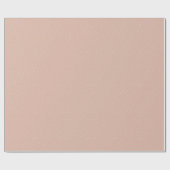 Serene Perzik Minimalistische Stip Cadeaupapier (Vlak)