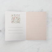 Serene Petals Kaart (Binnen)