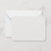 Serene Petals Notitiekaartje (Achterkant)