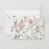 Serene Petals Notitiekaartje (Voorkant)