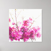Serene Pink Phalaenopsis Orchid Triptych Canvas (Voorkant)