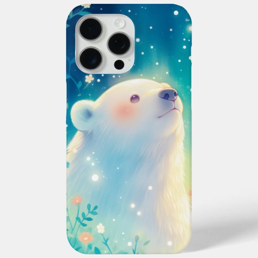Serene Polar Beer Gaze Case-Mate iPhone Case (Achterkant)
