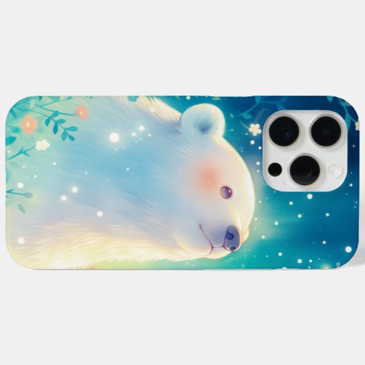 Serene Polar Beer Gaze Case-Mate iPhone Case (Achterkant (horizontaal))